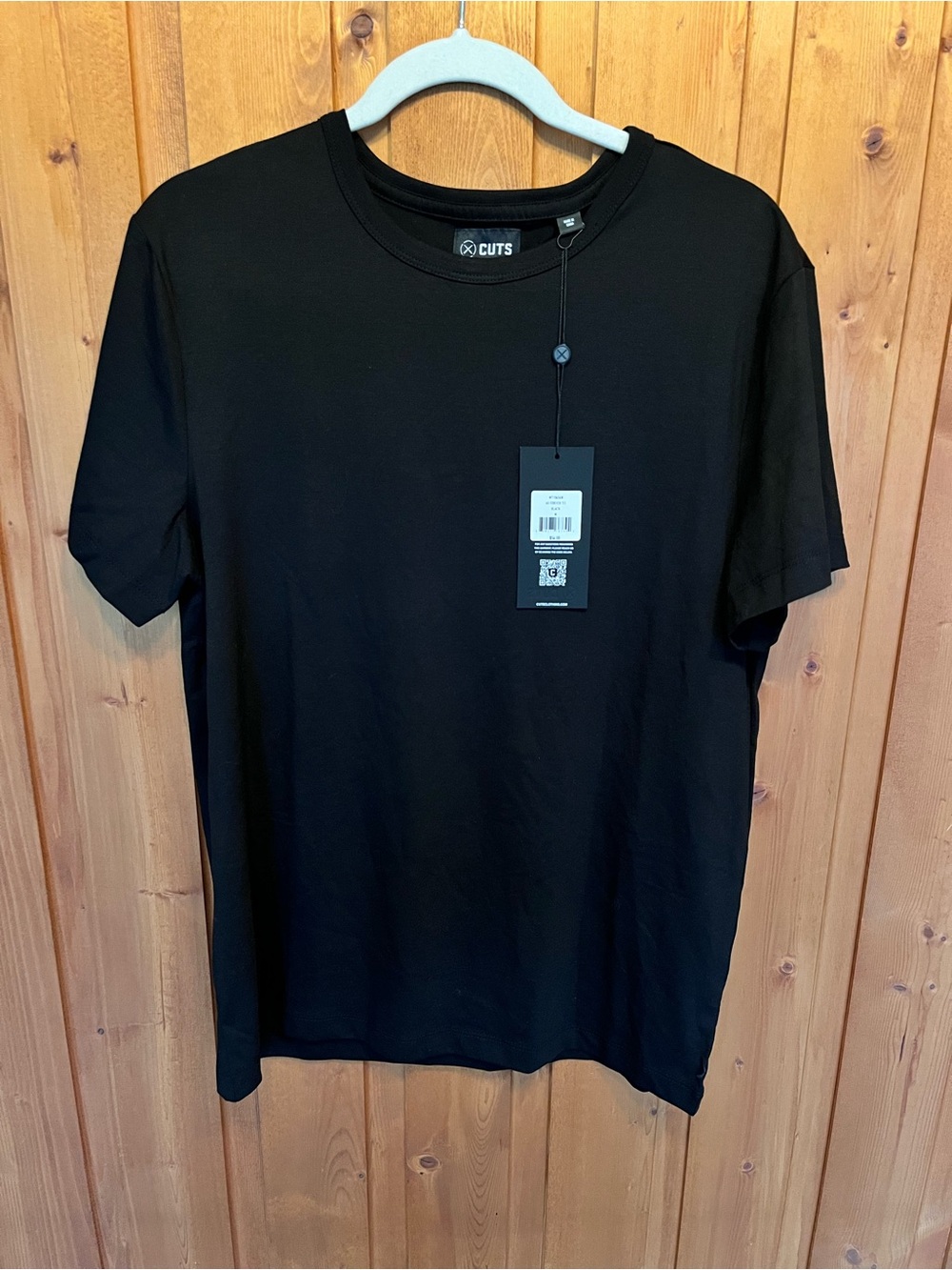 Cuts Clothing Black AO Curve Hem